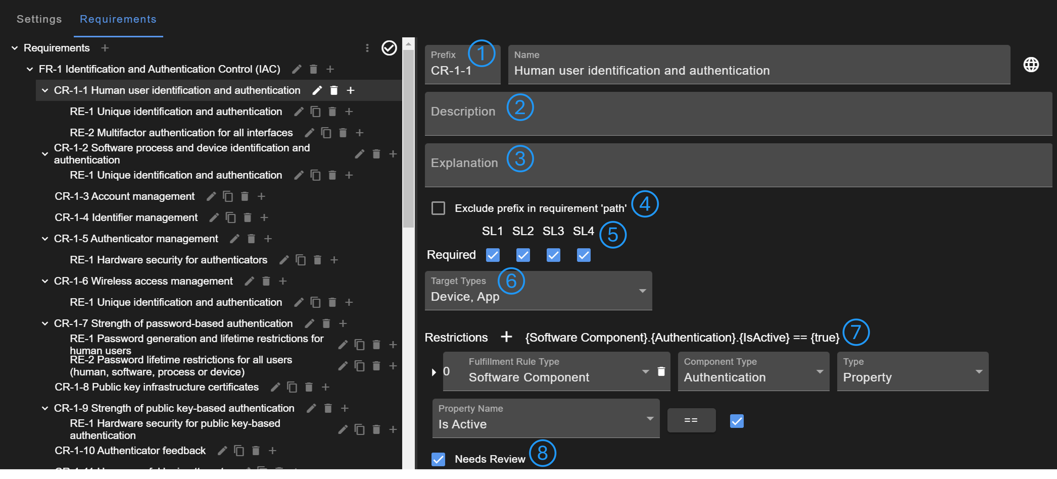 Checklist Requirements Configuration image