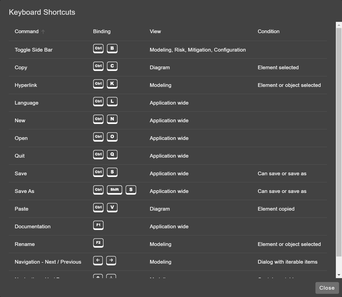 Keyboard Shortcuts image