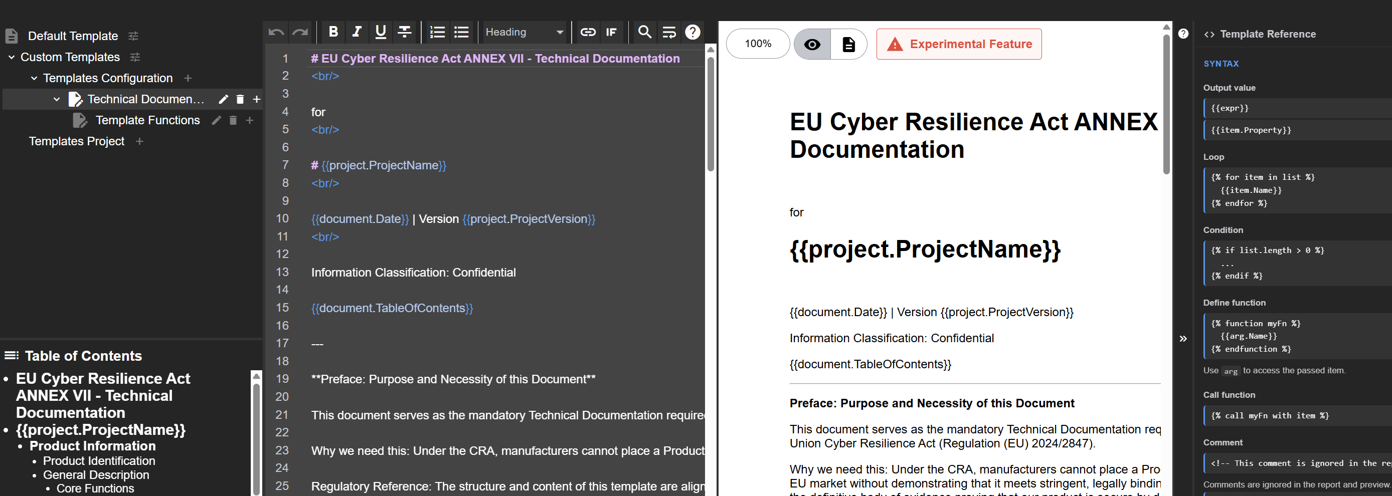 Custom report image