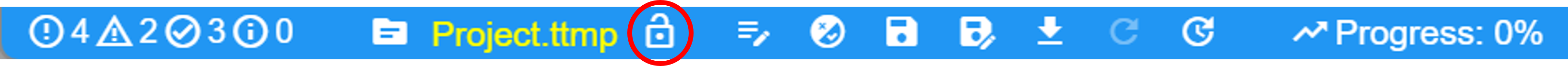 Status Bar Password Protection image